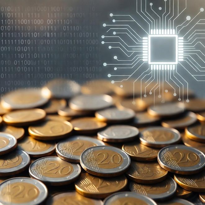 pile of 1- and 2-euro cent coins